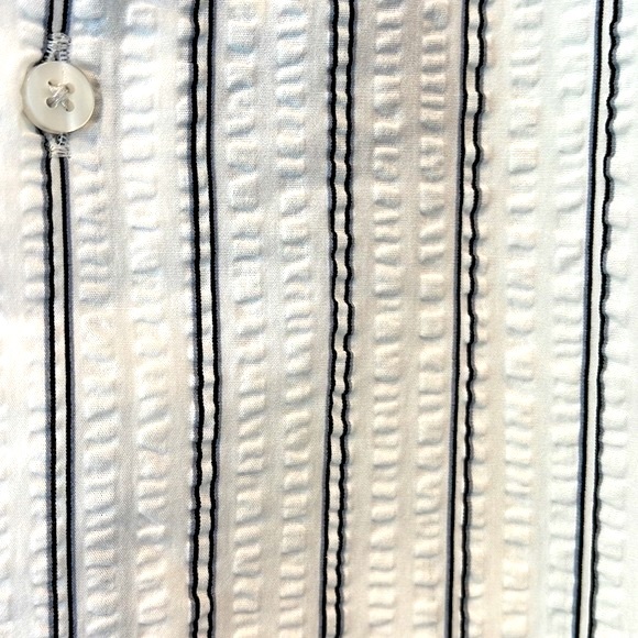 Seersucker Short Sleeve Shirt - Picture 8 of 13